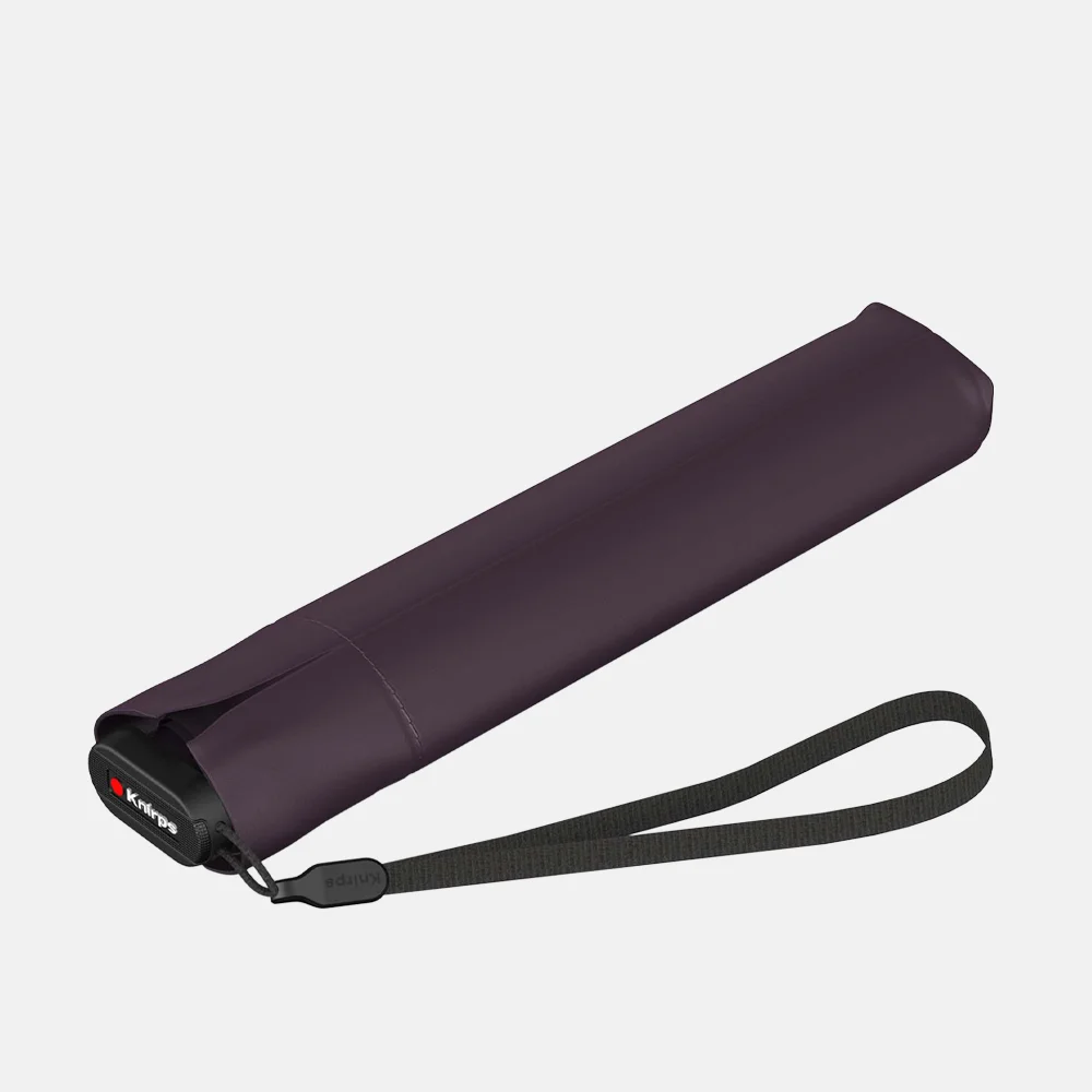 Knirps opvouwbare ultra light paraplu plum bij Duifhuizen