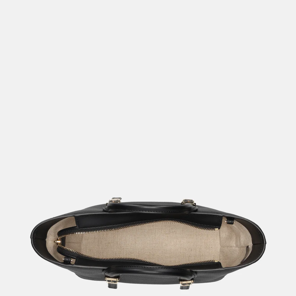 Michael Kors Moore satchel handtas S black bij Duifhuizen