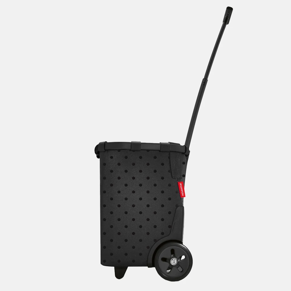 Reisenthel Carrycruiser boodschappentrolley glossy dots black bij Duifhuizen