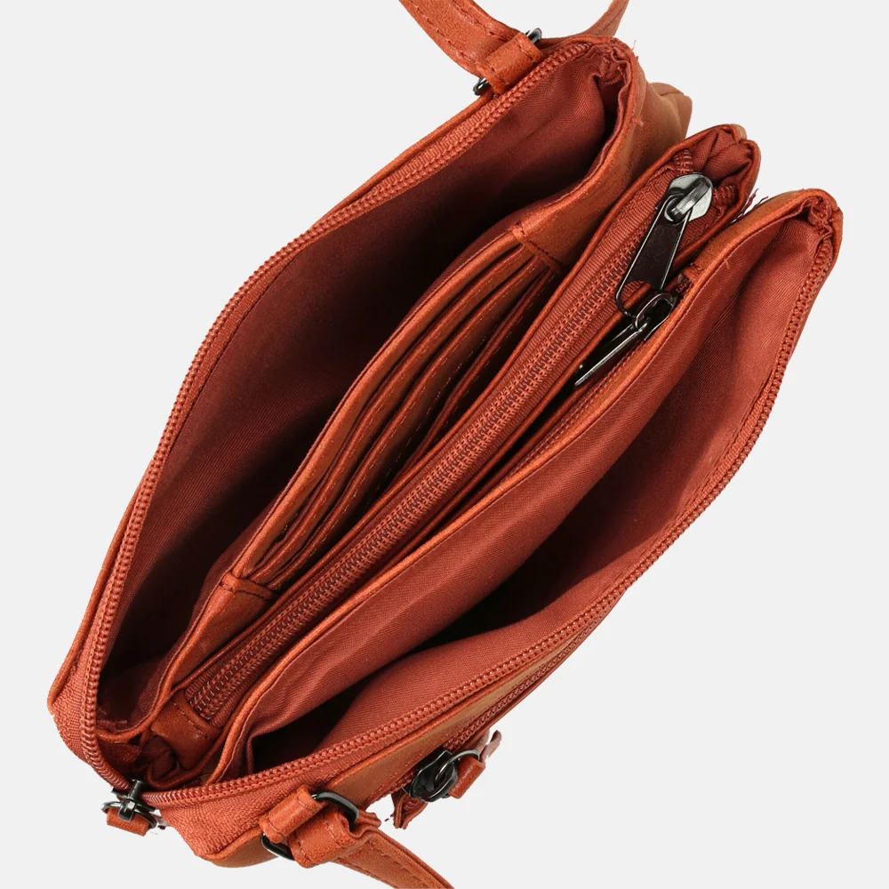 Enrico Benetti Anna crossbody tas rust bij Duifhuizen