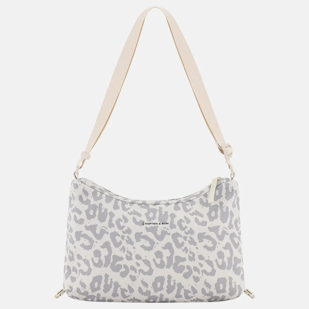 Kapten & Son Skara LEO crossbody tas S leopard bij Duifhuizen