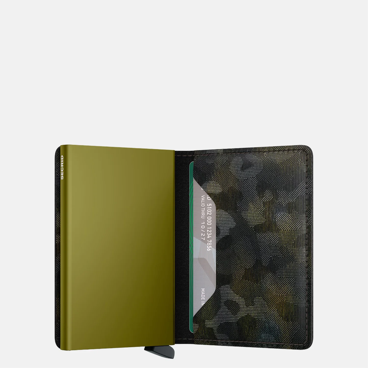 Secrid – Slim Wallet – jungle moss bij Duifhuizen