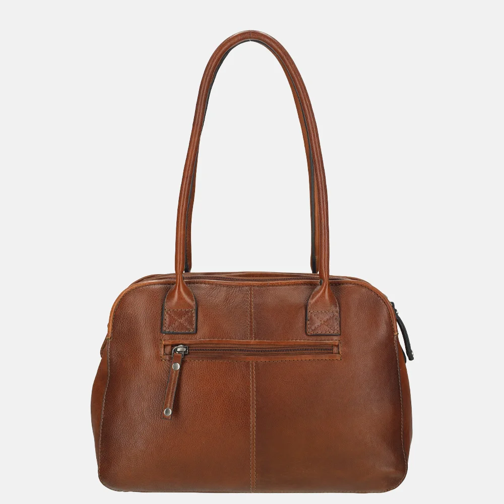 Berba Lucca schoudertas cognac bij Duifhuizen
