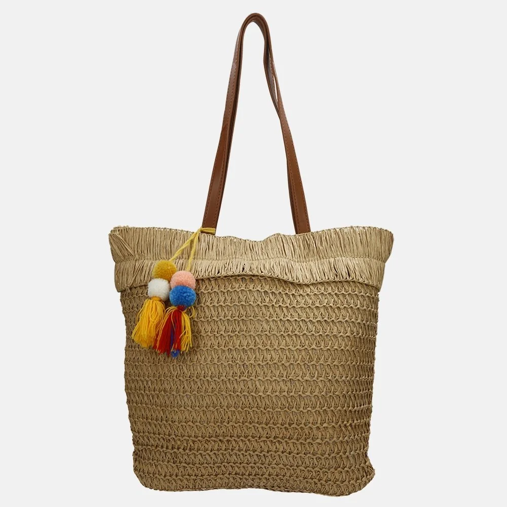David Jones shopper riet naturel