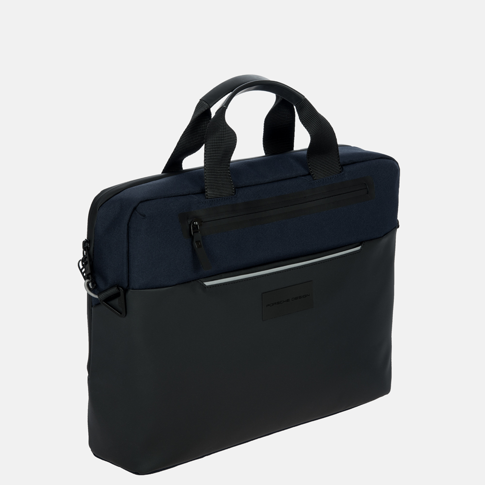 Porsche Design Urban Eco laptoptas M 13 inch blue bij Duifhuizen