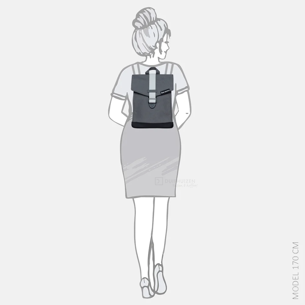 Bold Banana Envelope Mini rugzak grey gravity bij Duifhuizen