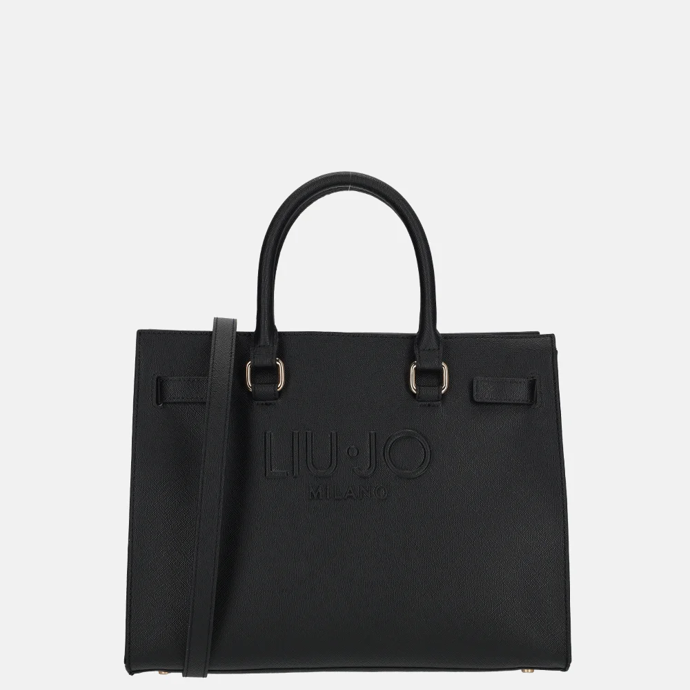 Crossbody Tas Liu Jo Zwarte Handtas Liu Jo Crossbody Black Vanaf