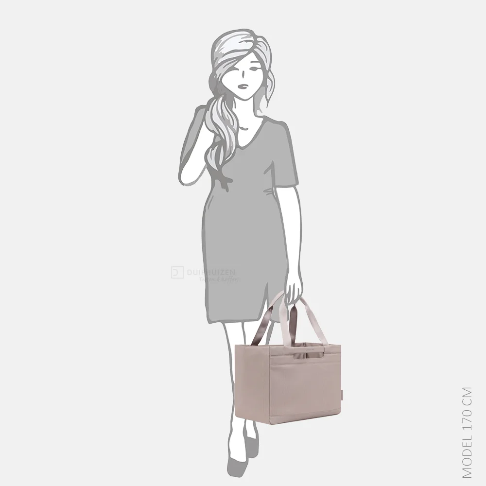 Kapten & Son Vaasa boodschappentas muted rose bij Duifhuizen