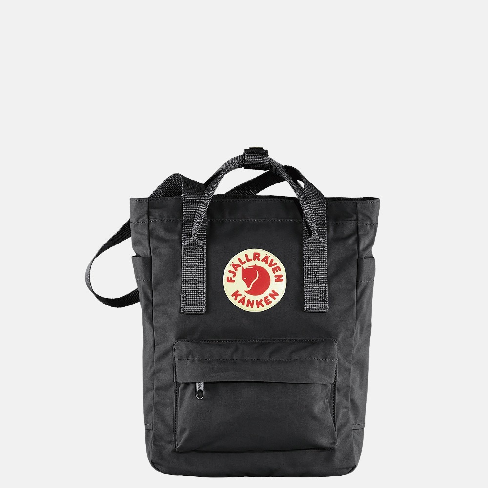 Fjallraven Kanken Totepack Mini schoudertas / rugzak black bij Duifhuizen