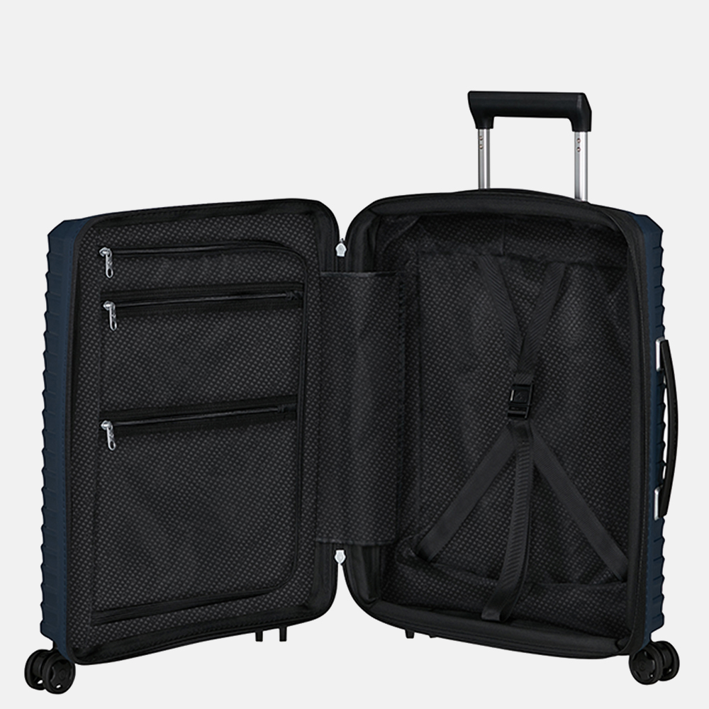 Samsonite Upscape koffer 68 cm blue nights bij Duifhuizen