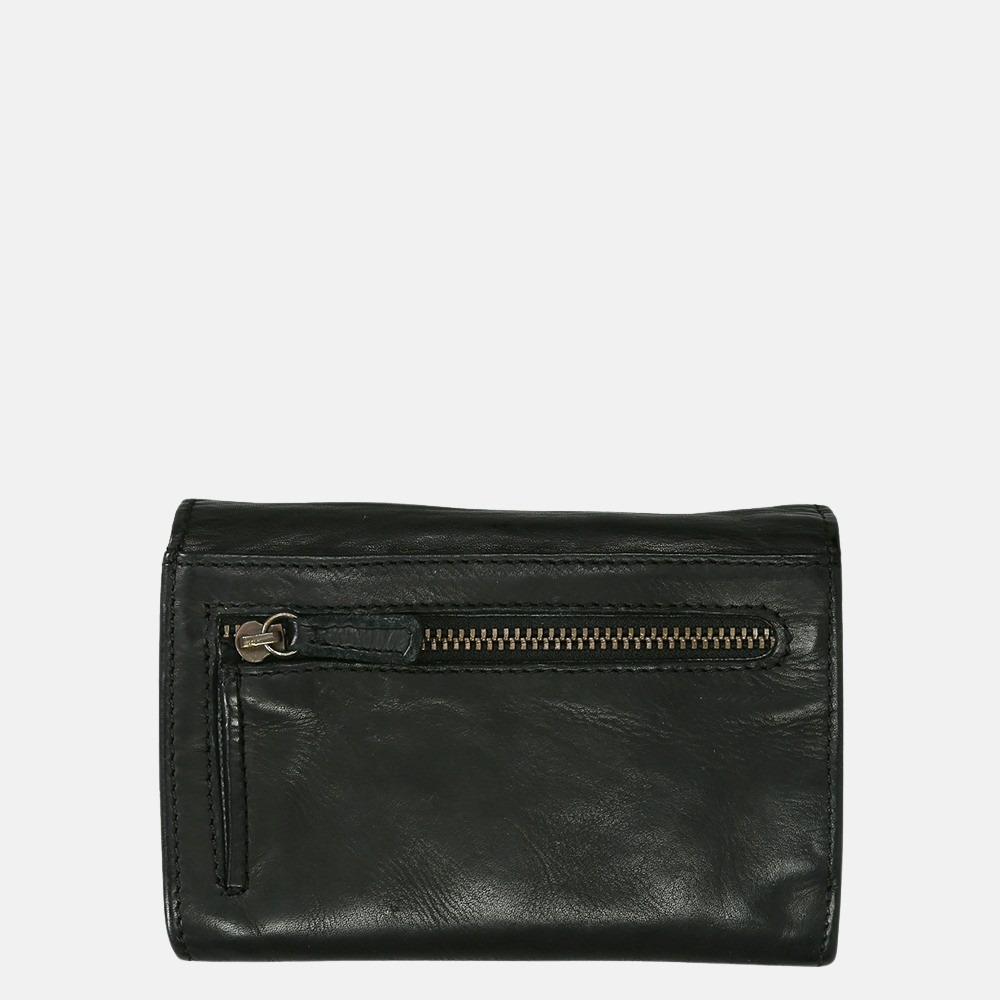 Bear Design Flappie portemonnee black bij Duifhuizen