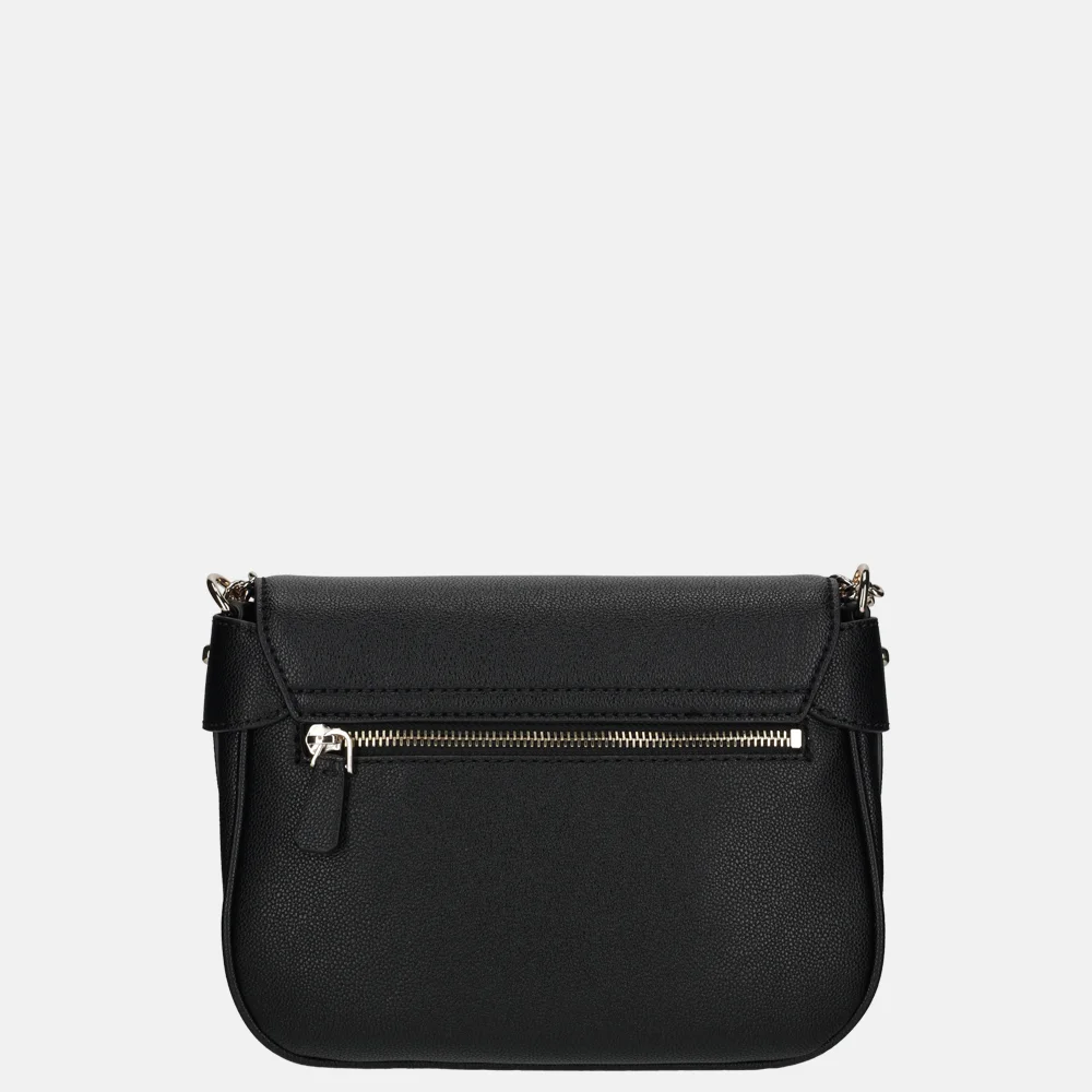 Guess Fedora flap schoudertas black bij Duifhuizen