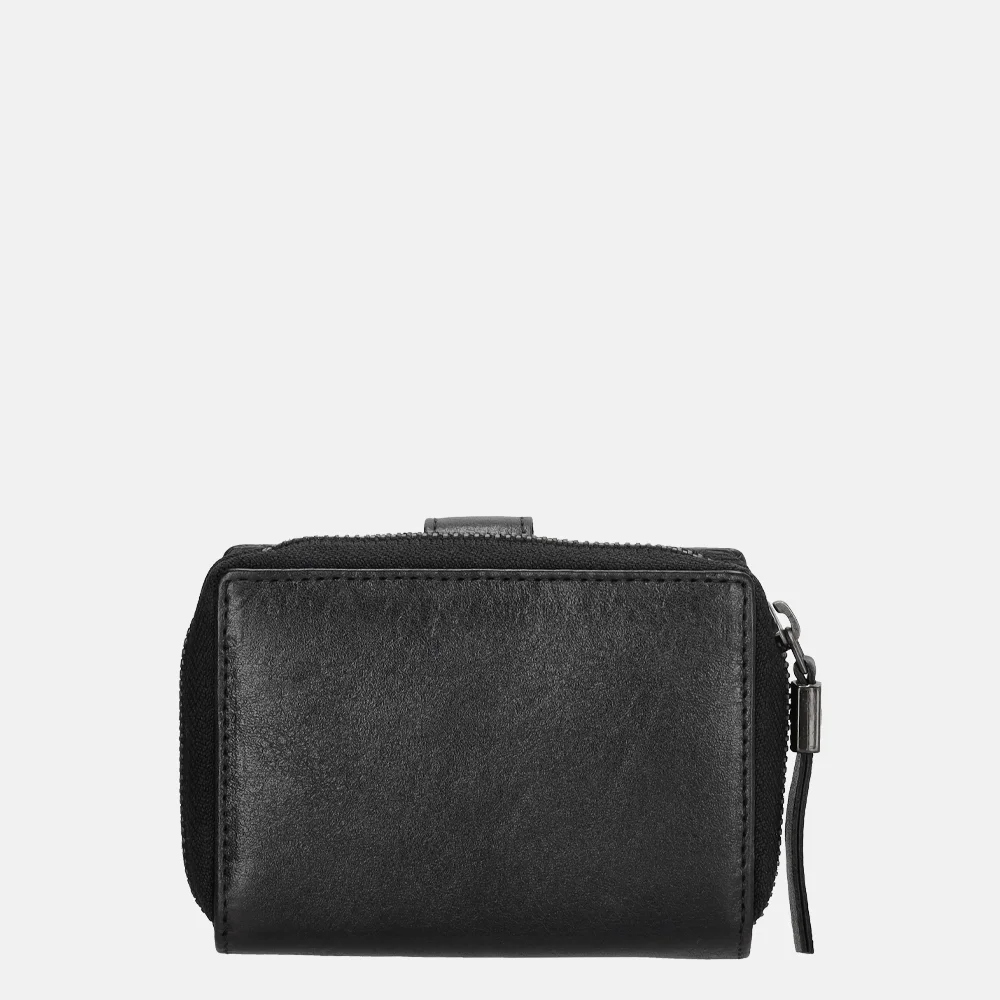 Micmacbags safety portemonnee zwart bij Duifhuizen