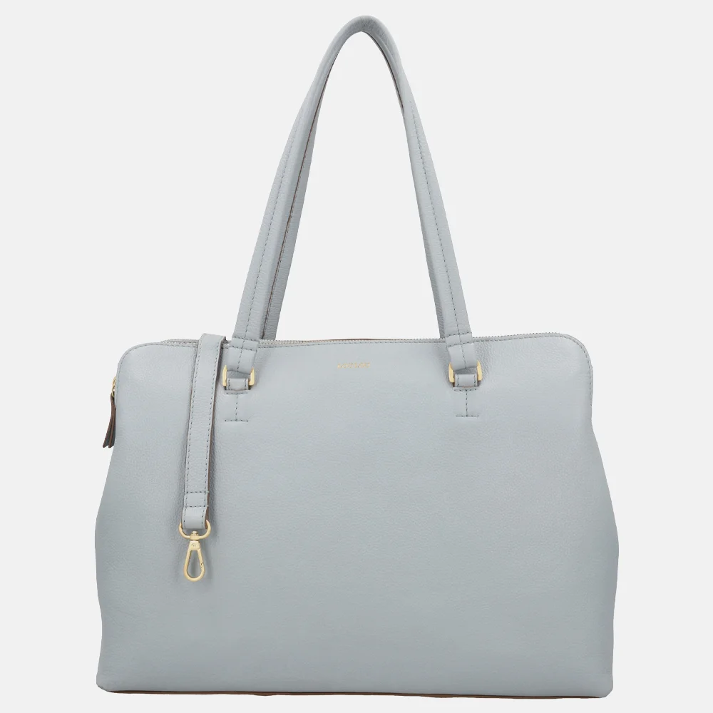 Loulou Essentiels Olivia shopper 15.6 inch blue aura