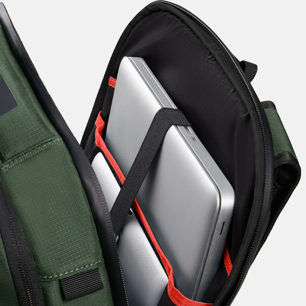 Samsonite Biz2go rugzak 15 inch earth green bij Duifhuizen