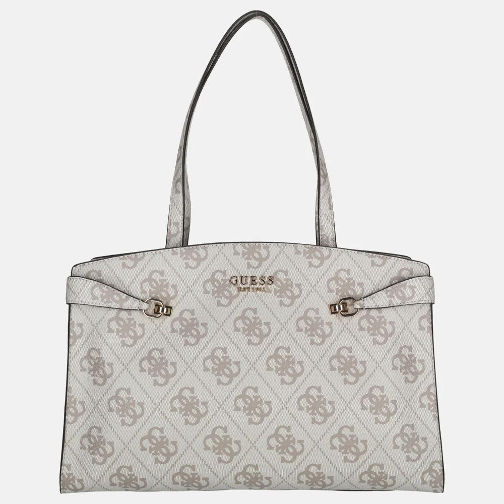 Guess Lorelei travelbag tote shopper dark taupe logo