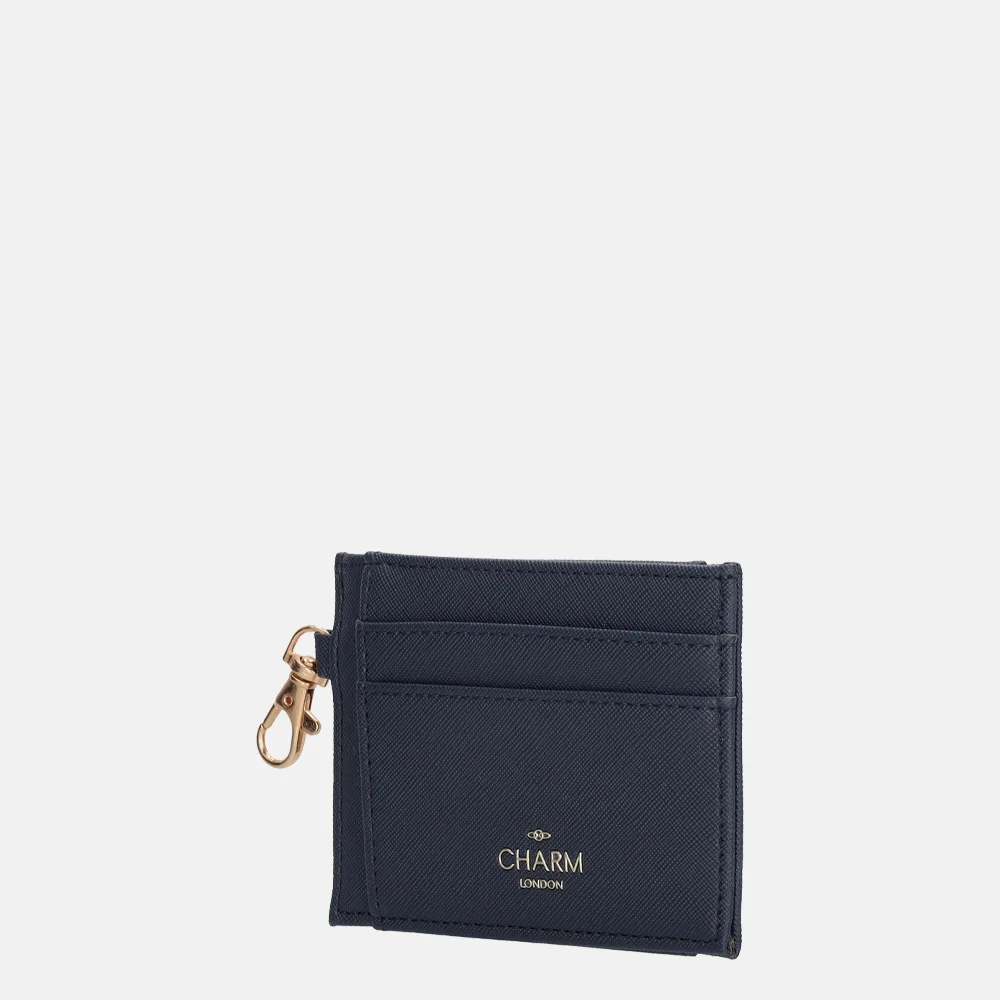 Charm London pasjeshouder blauw bij Duifhuizen