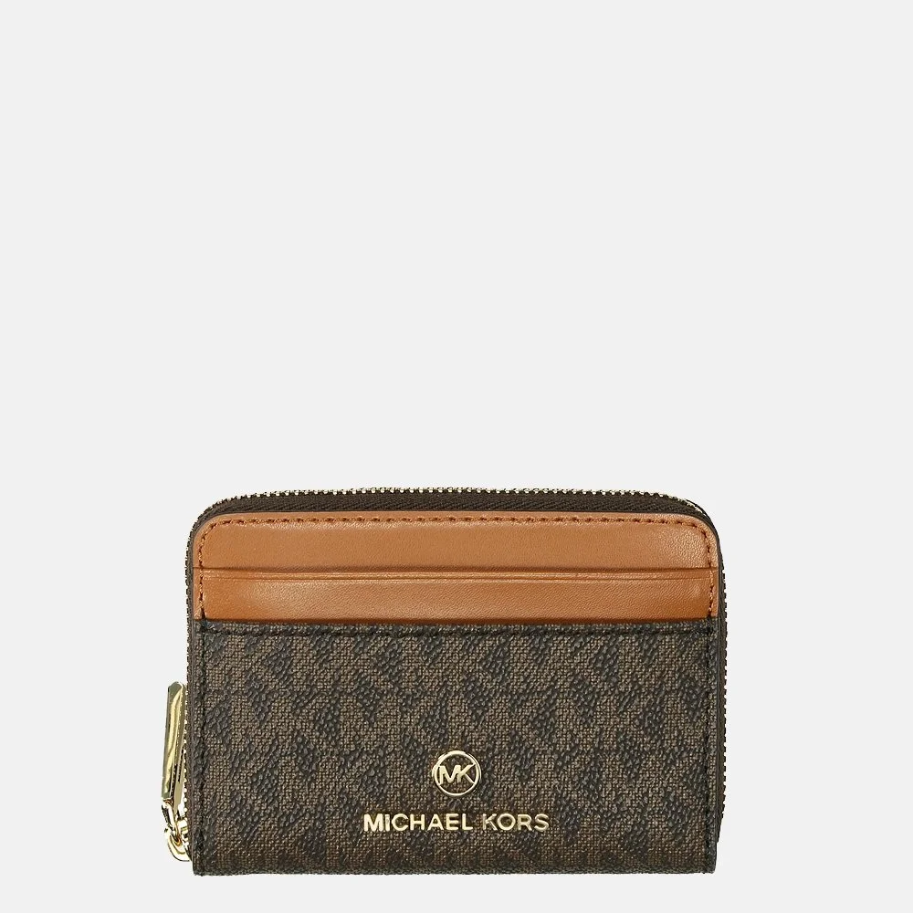 Michael Kors Jet Set portemonnee S brown/acorn