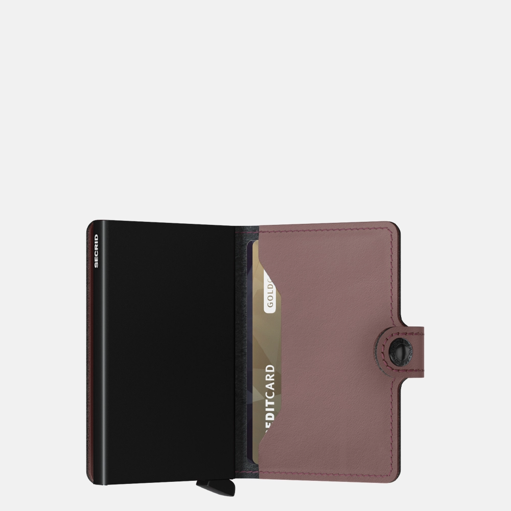 Secrid Miniwallet pasjeshouder matte rose bij Duifhuizen