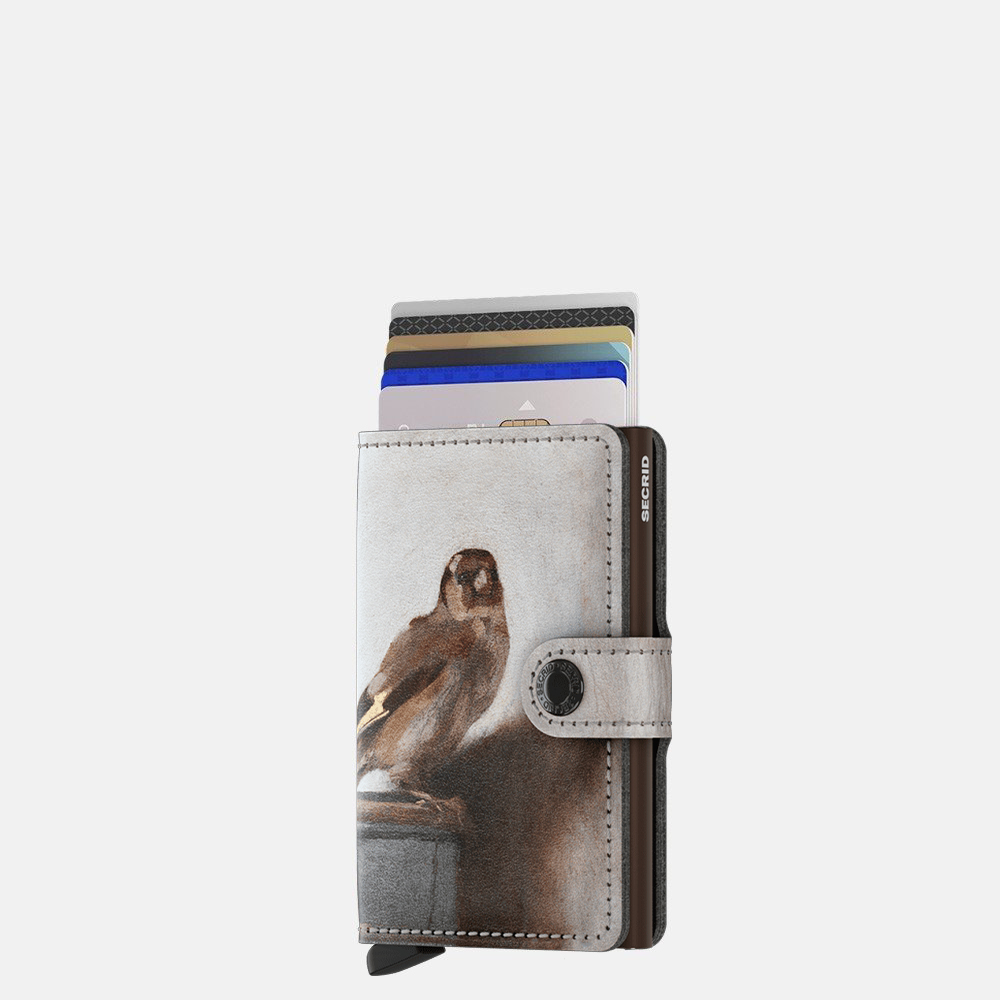 Secrid Miniwallet Art pasjeshouder goldfinch bij Duifhuizen