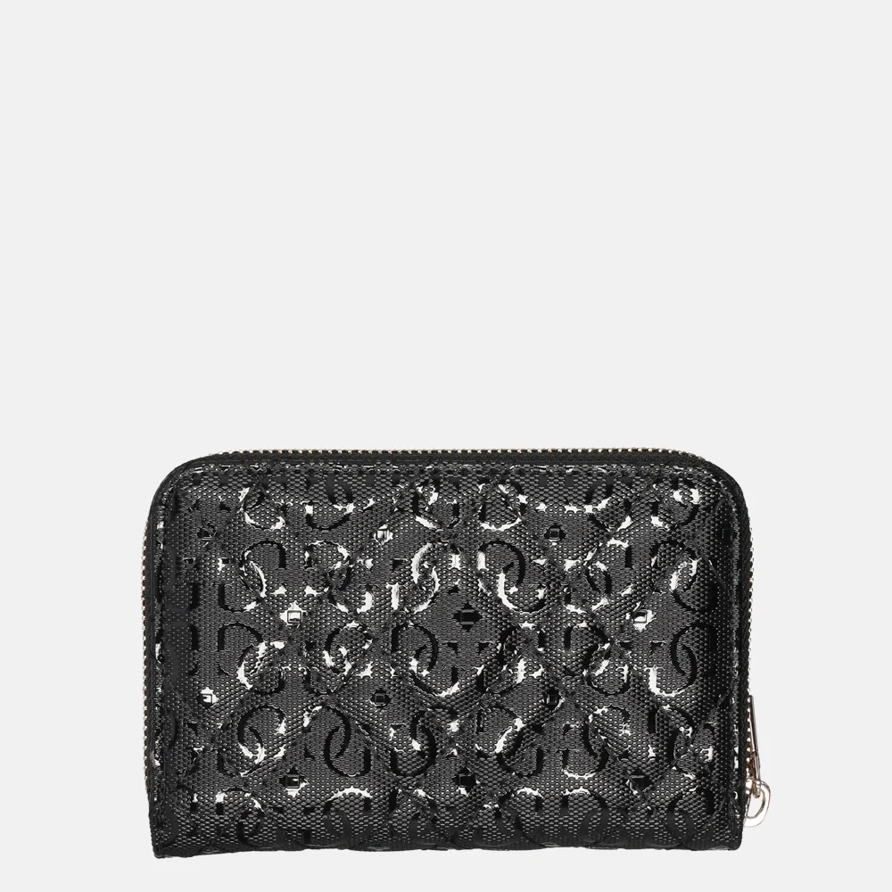 Guess Isemay portemonnee M black bij Duifhuizen