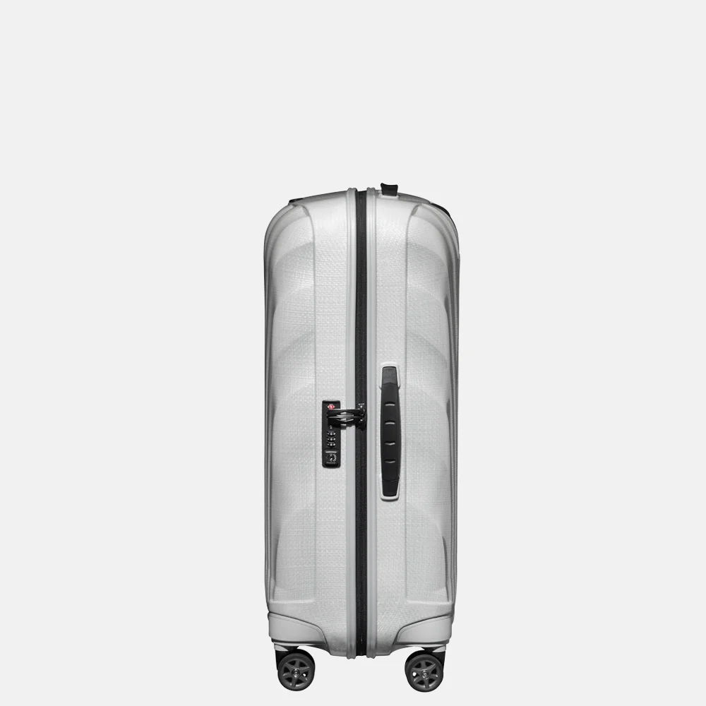 Samsonite C-Lite reiskoffer 69 cm off white bij Duifhuizen