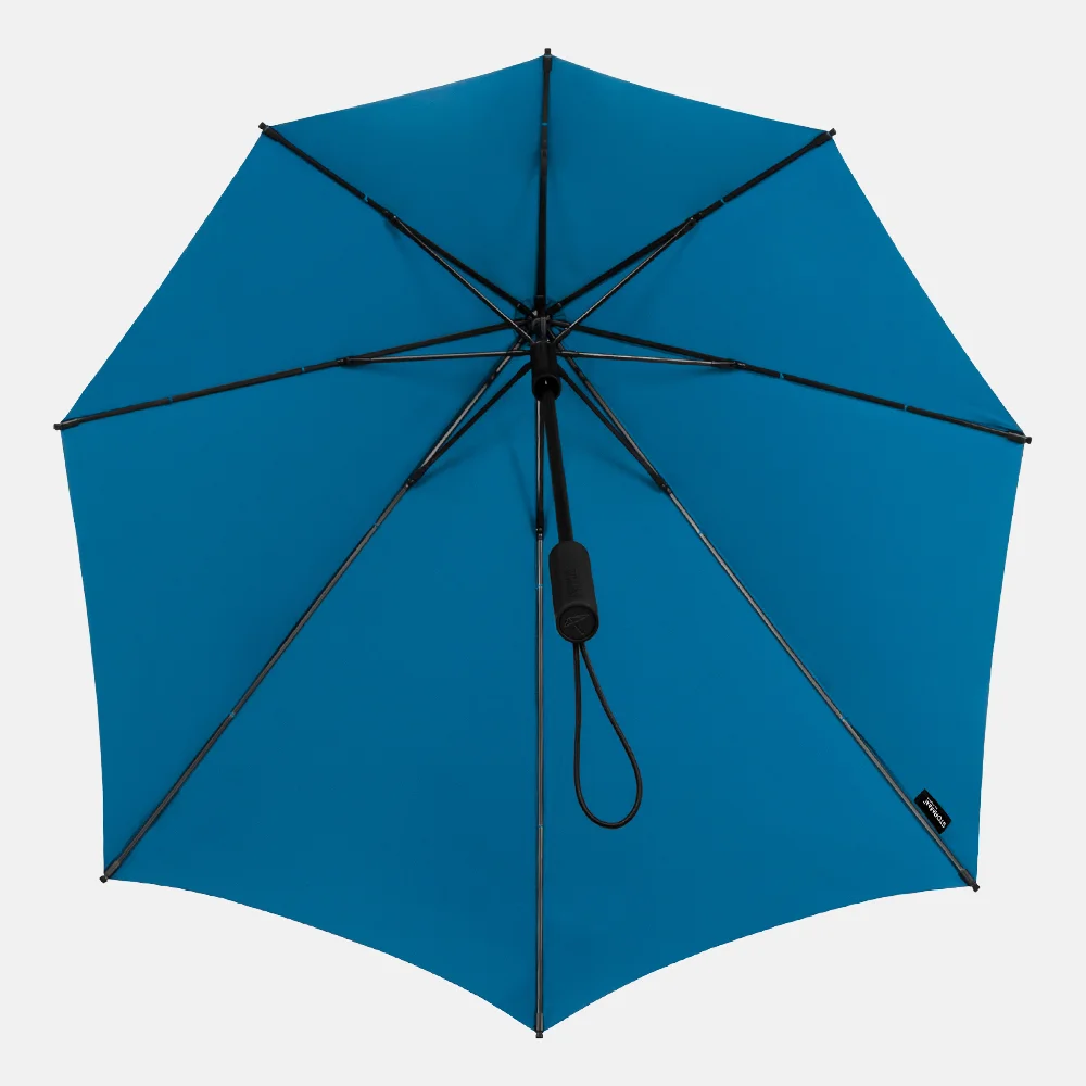 Impliva (storm)stokparaplu kobalt blauw bij Duifhuizen