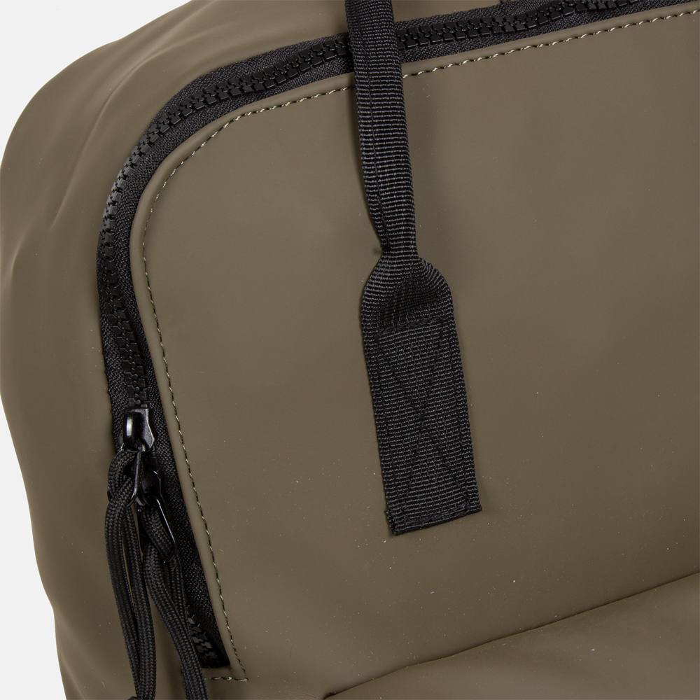 New Rebels Mart rugzak 13.3 inch olive bij Duifhuizen