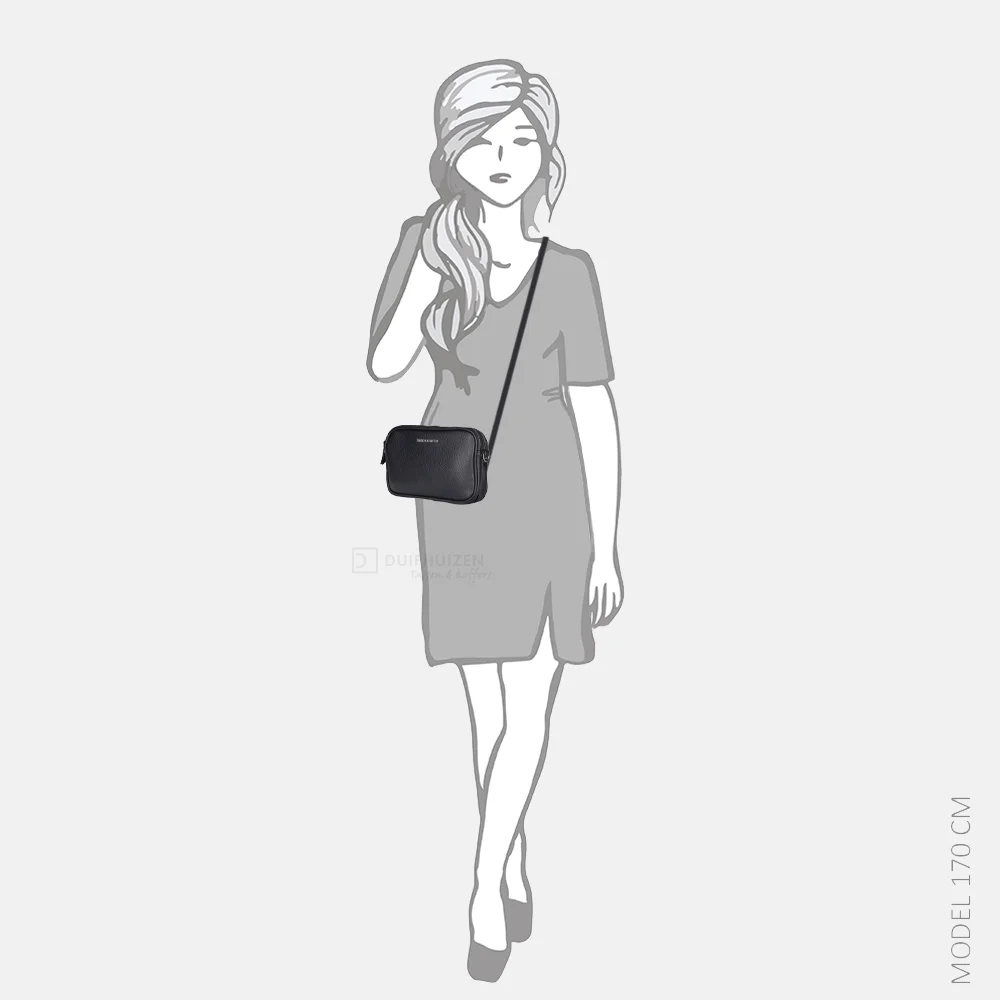 Enrico Benetti Sarah crossbody tas blauw bij Duifhuizen
