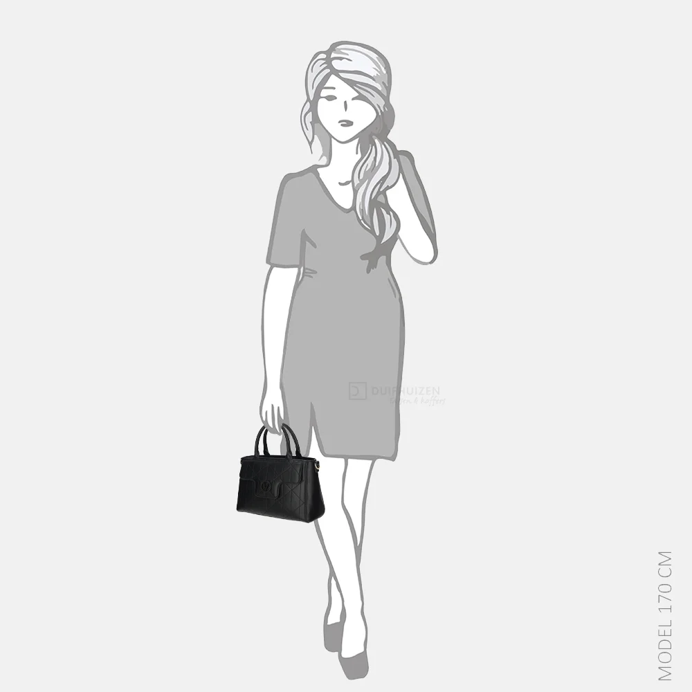 Valentino Bags Melia handtas nero bij Duifhuizen
