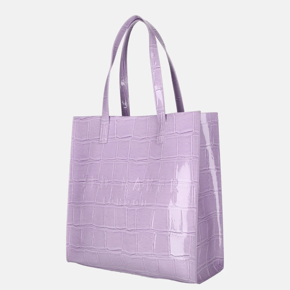 Ted Baker Croccon shopper lilac bij Duifhuizen