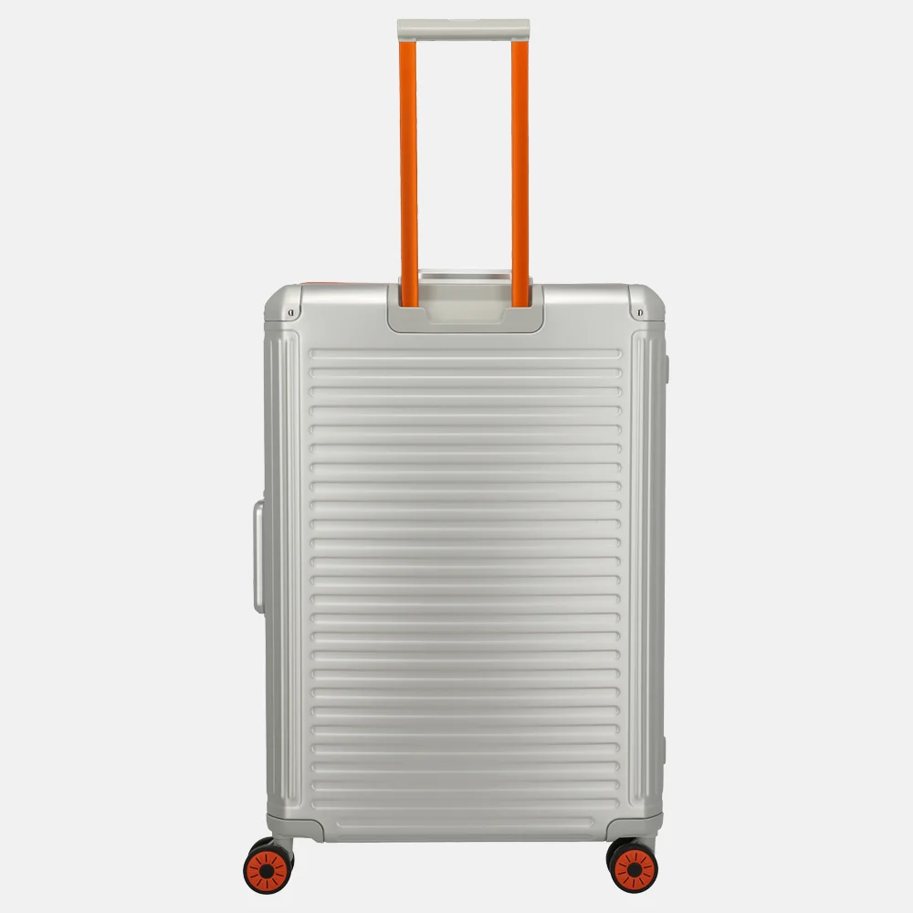 Travelite Next 2.0 reiskoffer 75 cm Limited Edition silver-orange bij Duifhuizen