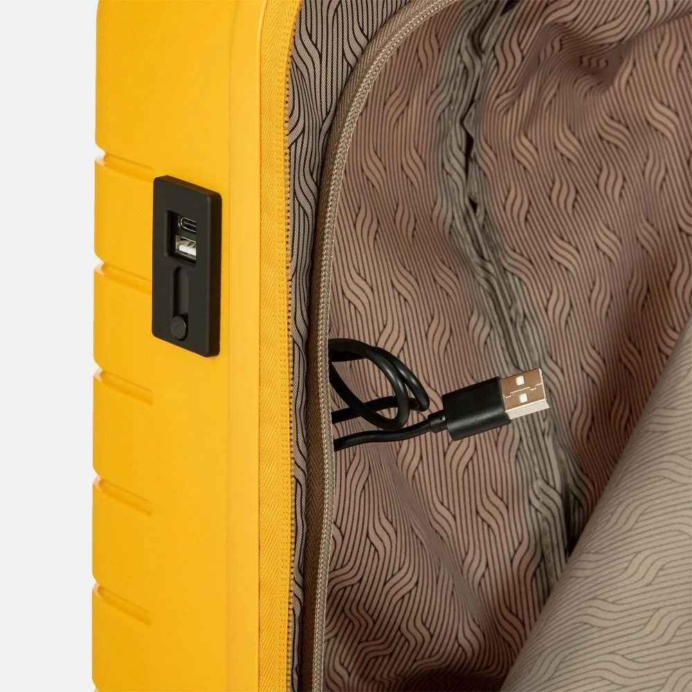 Bric's Ulisse Expandable handbagage koffer 55 cm mango bij Duifhuizen