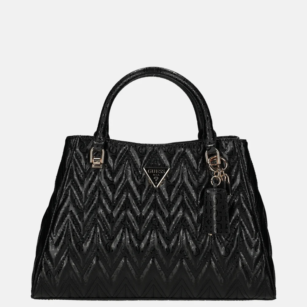 Guess Adelard handtas black bij Duifhuizen