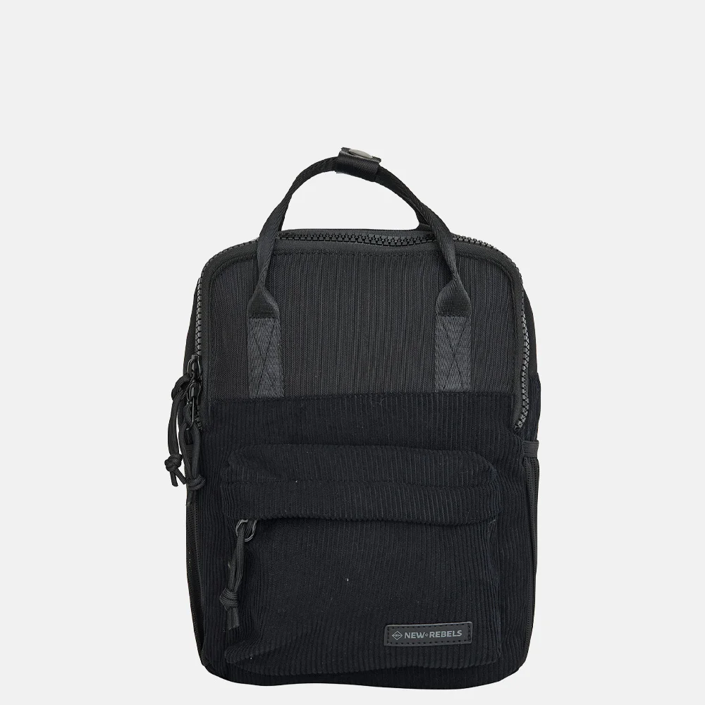 New Rebels rugzak S zwart bij Duifhuizen