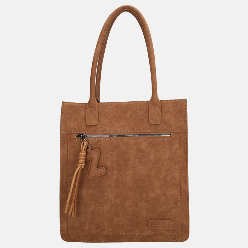 Zebra Trends Rosalyn shopper bruin bij Duifhuizen