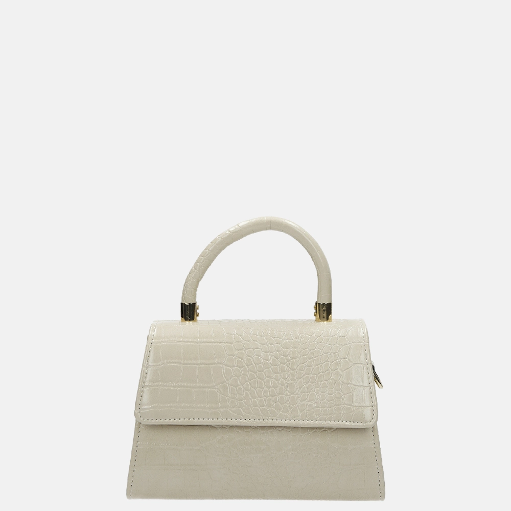 Firenze crossbody tas croco beige bij Duifhuizen
