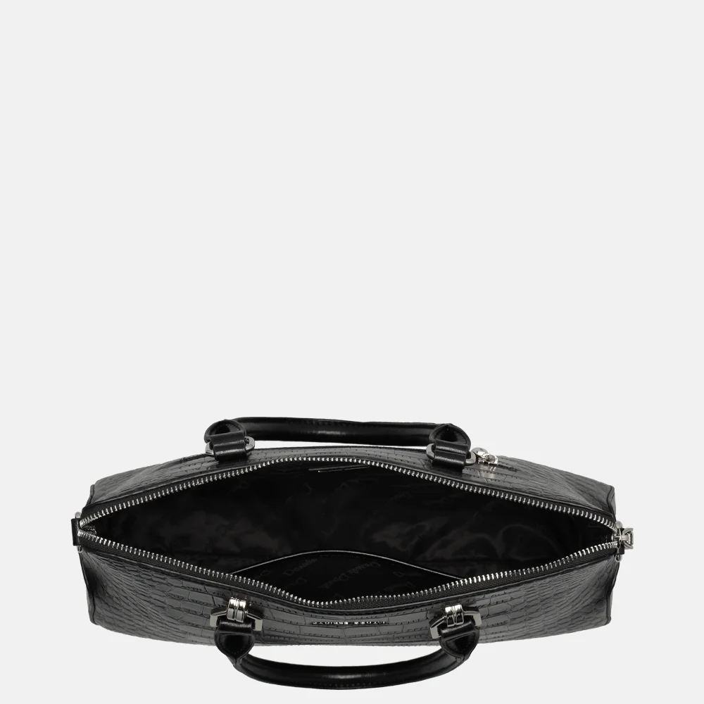 Daniele Donati Croco handtas M black bij Duifhuizen