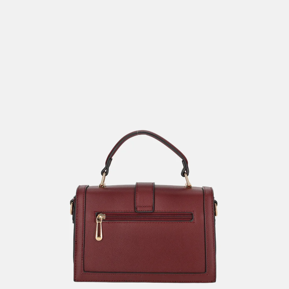 Flora & Co crossbody tas bordeaux bij Duifhuizen