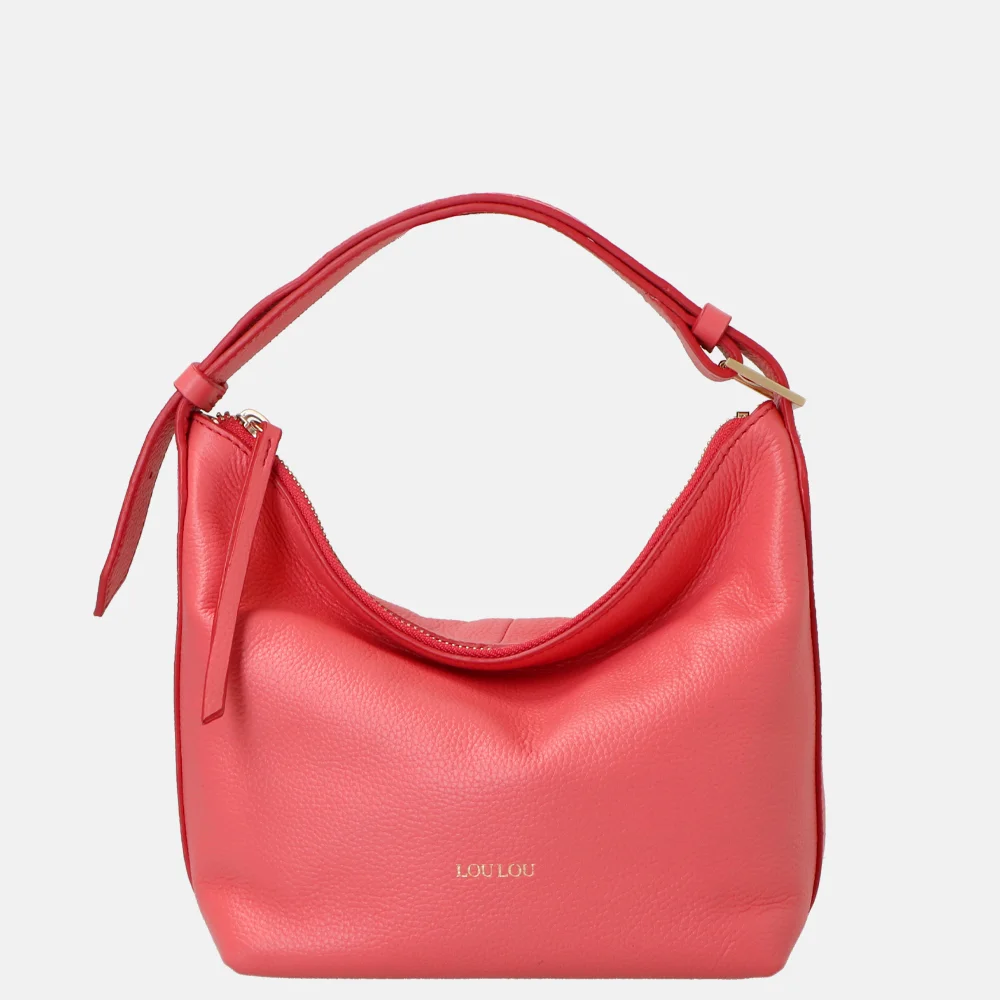 Loulou Essentiels Marie handtas grapefruit bij Duifhuizen
