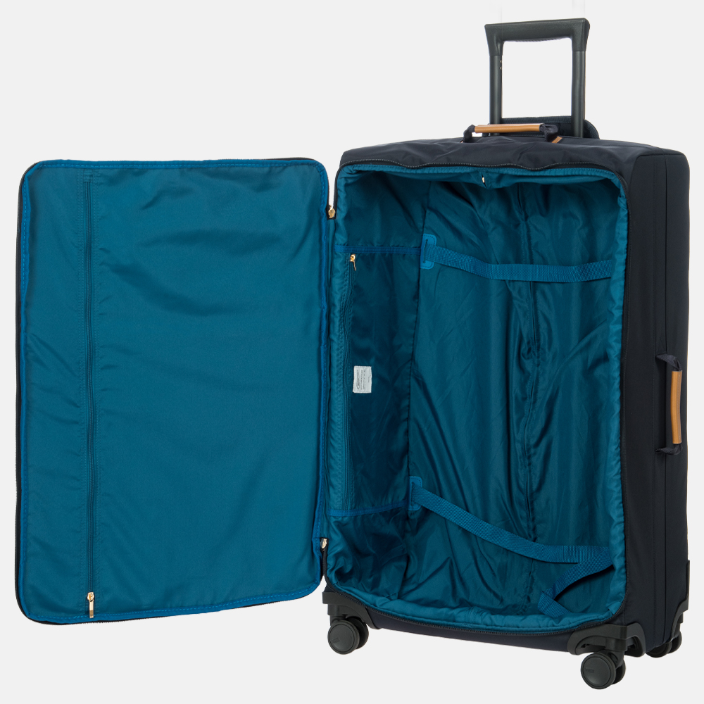 Bric's X-Travel koffer 77 cm ocean blue bij Duifhuizen