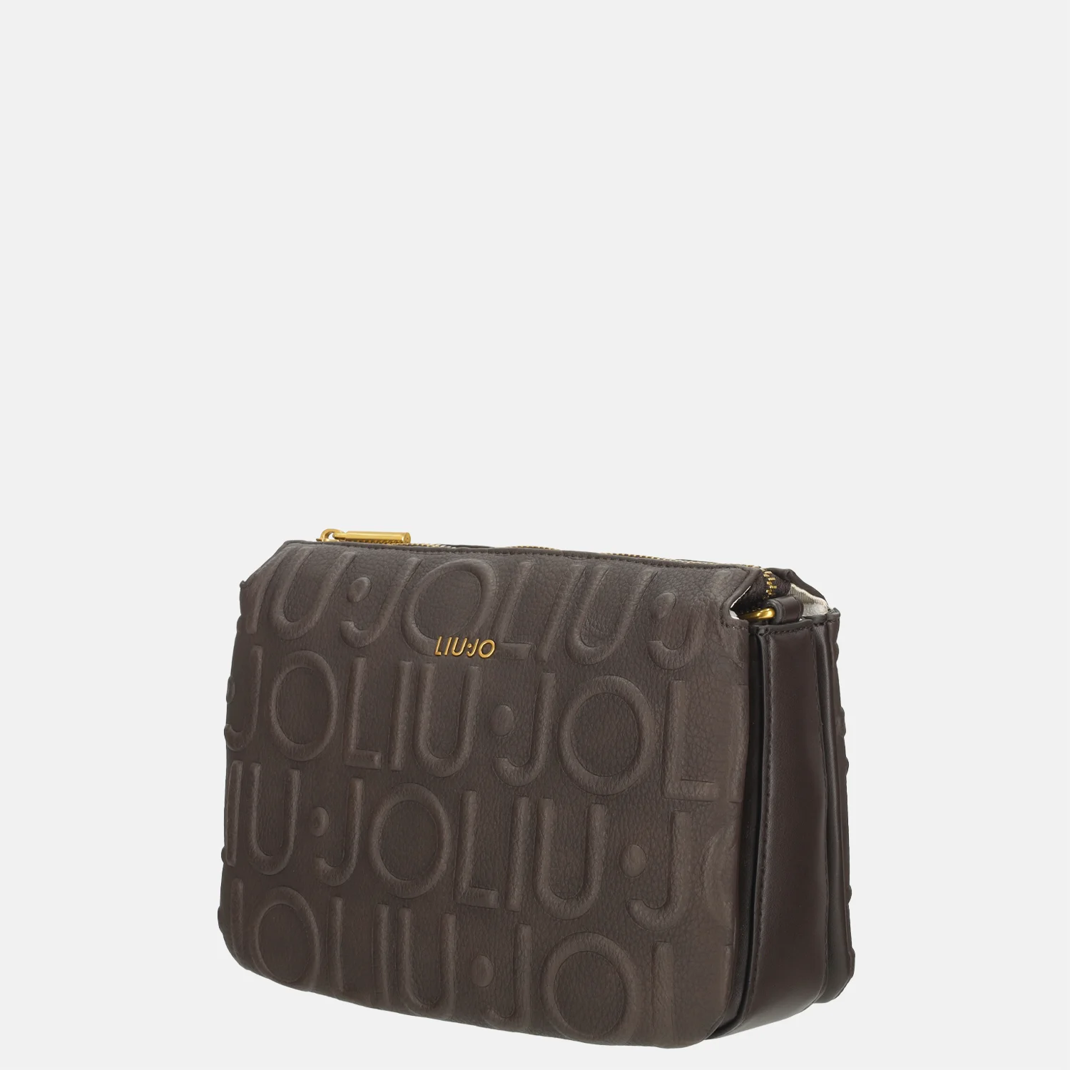 Liu Jo Caliwen crossbody tas S deep brown bij Duifhuizen