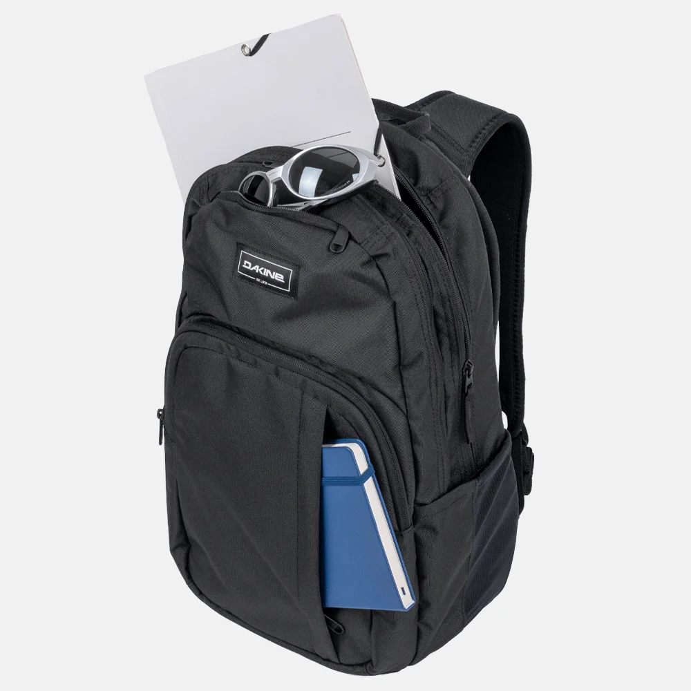 Dakine Campus laptoprugzak M 25 liter black bij Duifhuizen