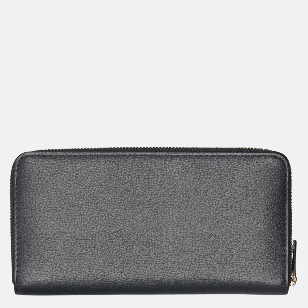 Tommy Hilfiger Flag portemonnee L space blue bij Duifhuizen