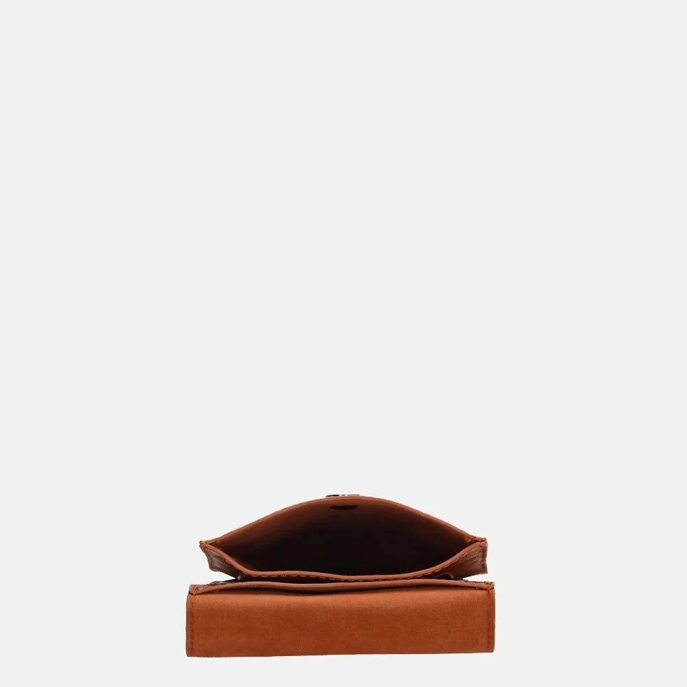 Charm London Saffiano telefoontas cognac bij Duifhuizen