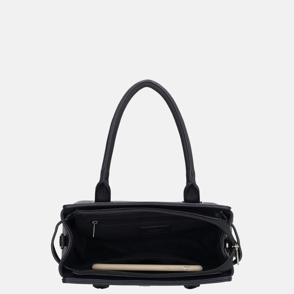 Charm London Soho handtas classic S blauw bij Duifhuizen