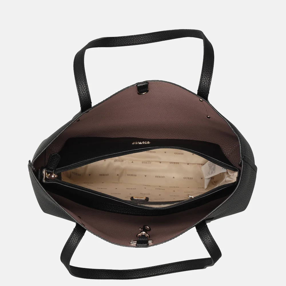 Guess Brenton shopper black bij Duifhuizen