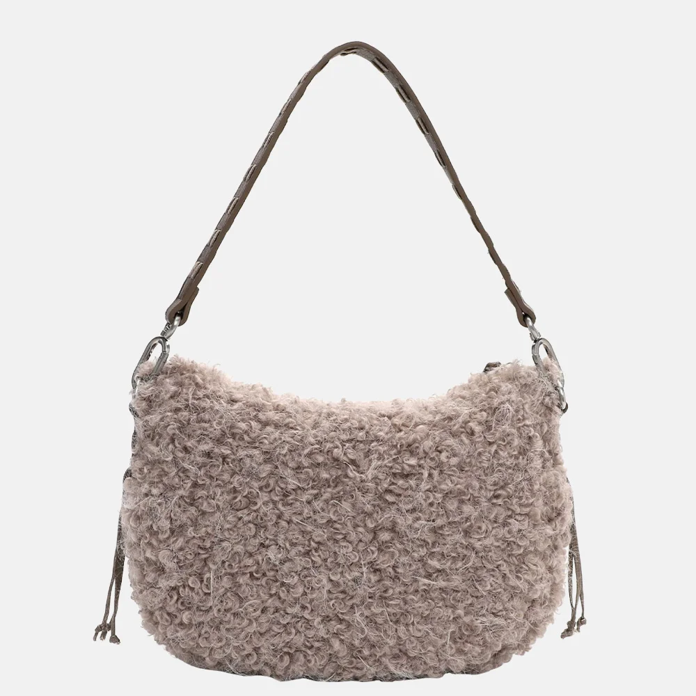 Suri Frey Resy schoudertas teddy taupe bij Duifhuizen