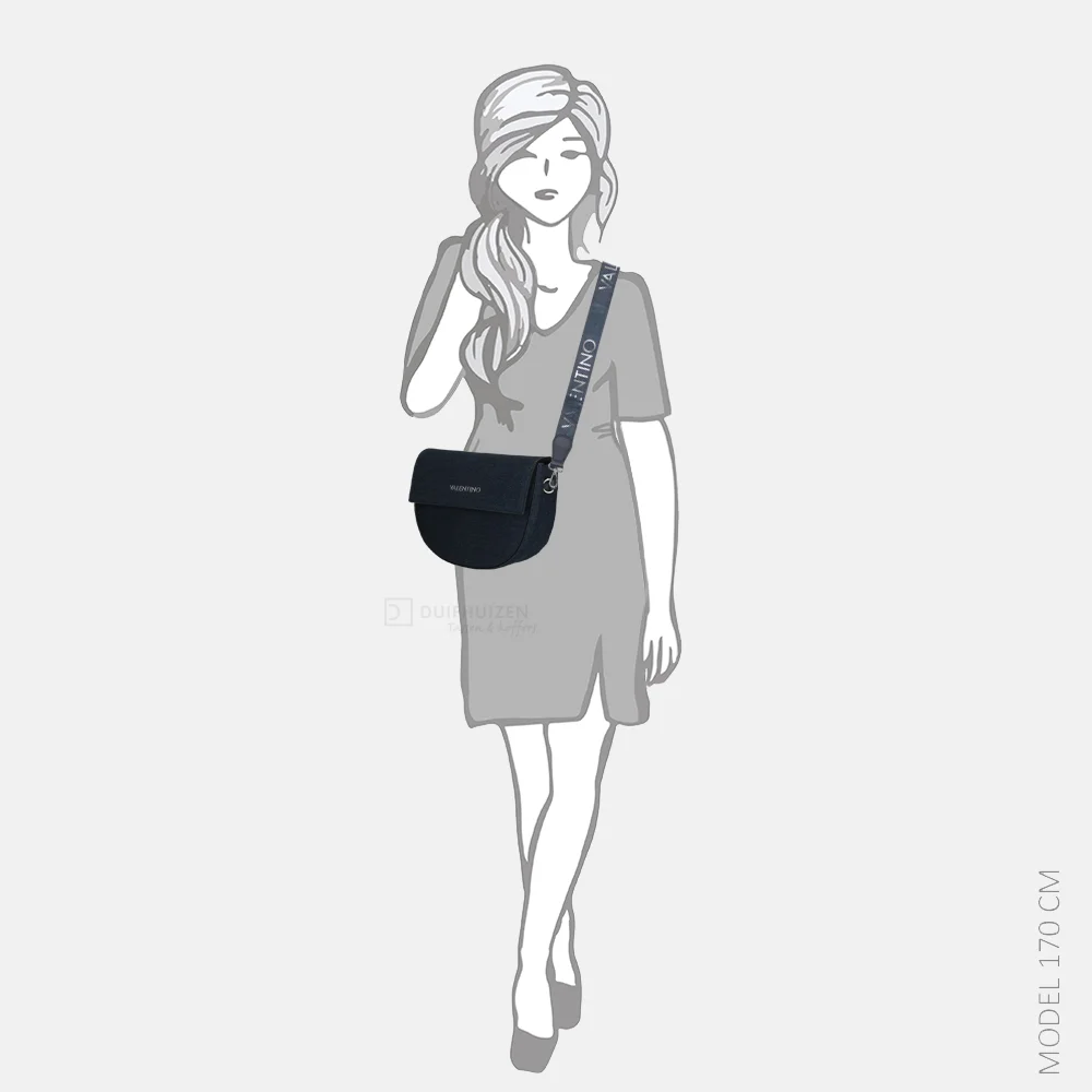 Valentino Bags crossbody tas denim scuro bij Duifhuizen