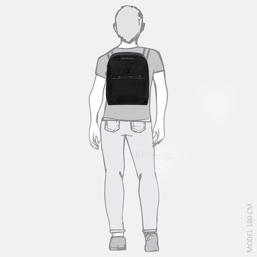 Porsche Design Evo laptoprugzak 13 inch black bij Duifhuizen